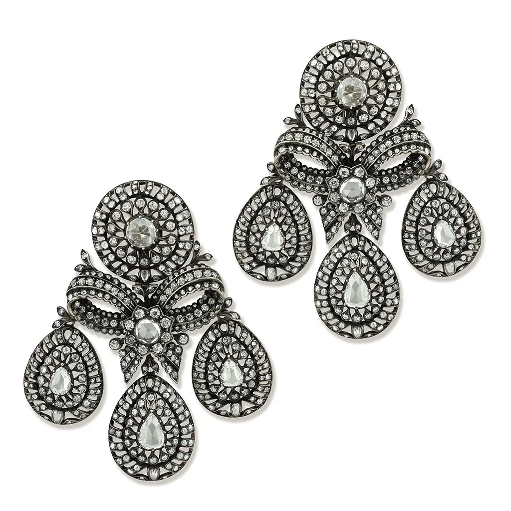 7457 - Rose Cut Diamond Earrings Lo.jpg