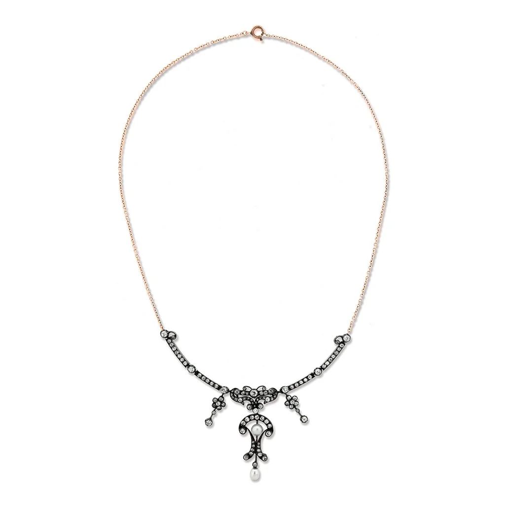 2604 - Antique Belle Epoque Pearl Necklace.jpg