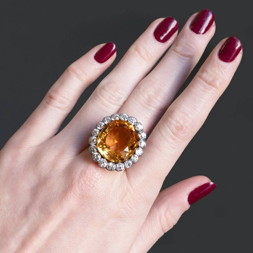 7430 - Antique Topaz and Diamond Ring Model Web.jpg