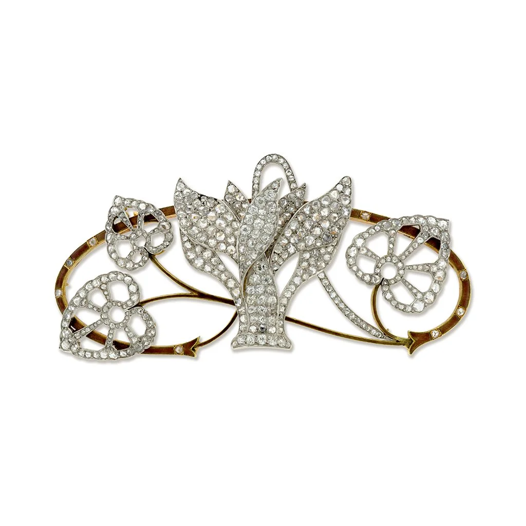 7380 - Art Nouveau Diamond Brooch Lo.jpg