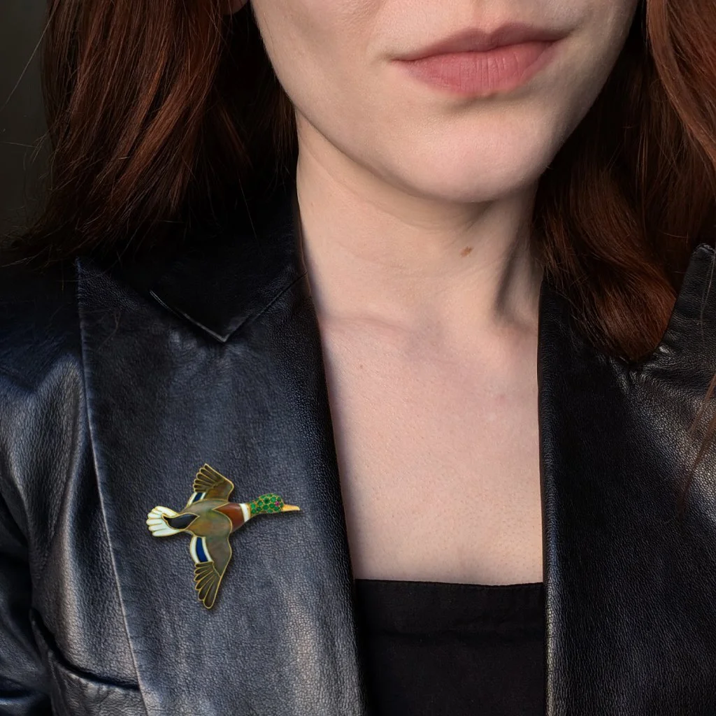 7282 - Cartier Mallard Brooch Model.jpg