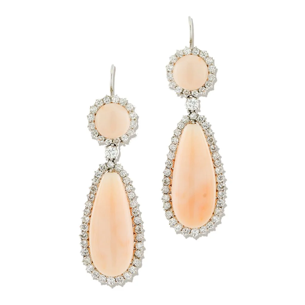 7258 - Coral and Diamond Drop Earrings.jpg