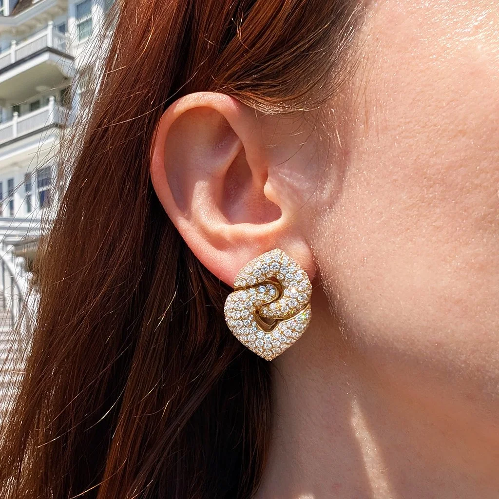 7394 - Interlocking Diamond Earrings by Bulgari Model Web.jpg