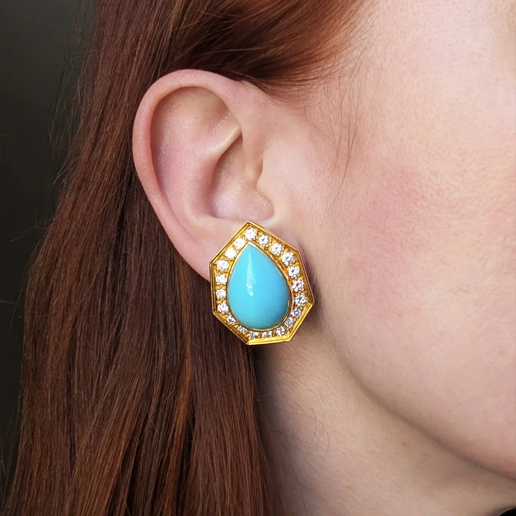 7397 - Turquoise and Diamond Earrings Model Web.jpg