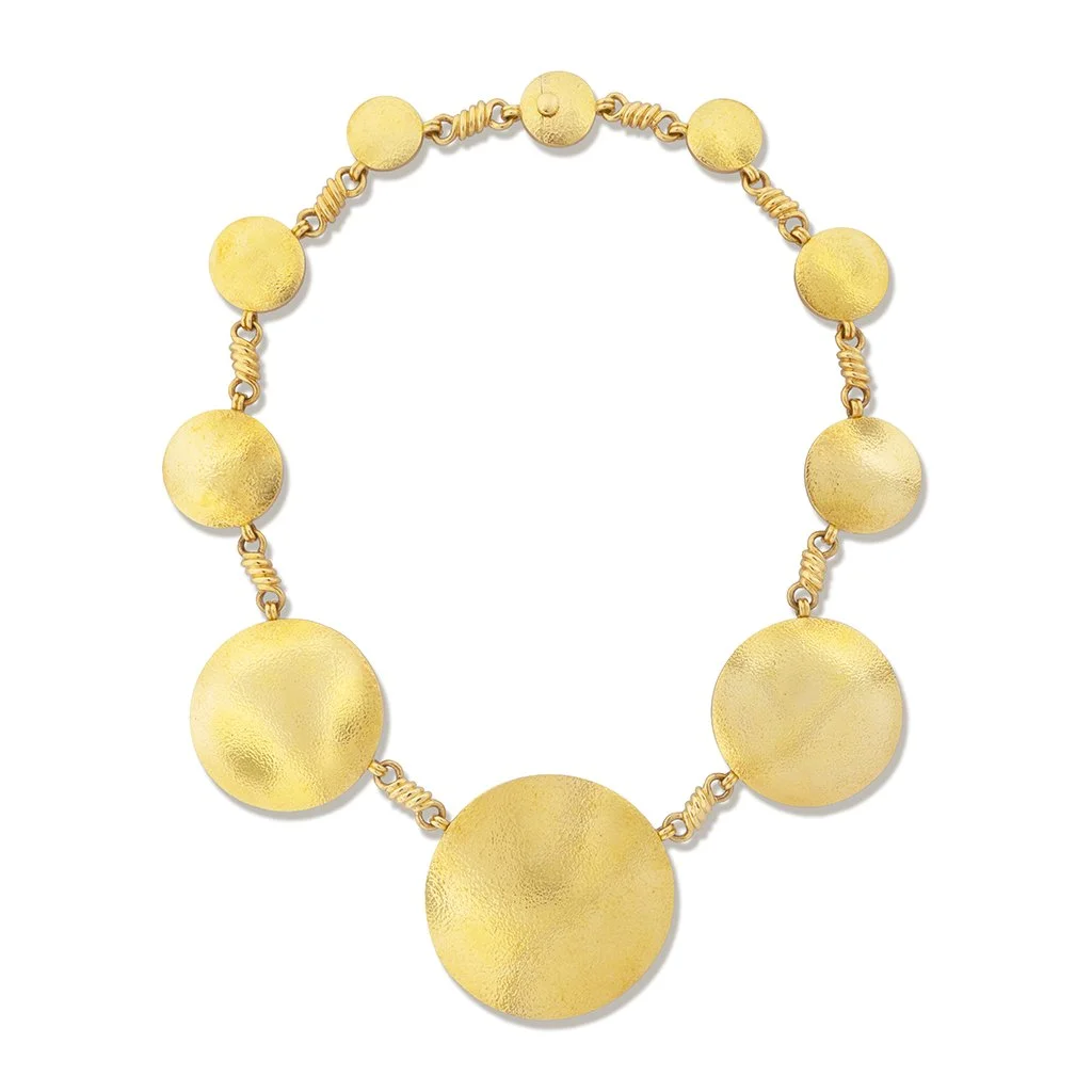Gold Disc Necklace by David Webb, circa 2000