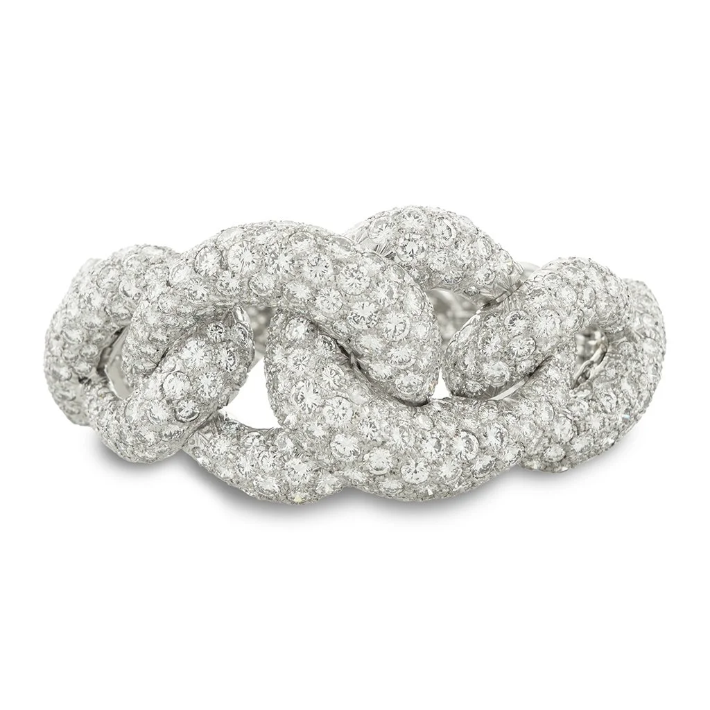 7156 - David Webb Diamond Knot Bracelet Lo.jpg