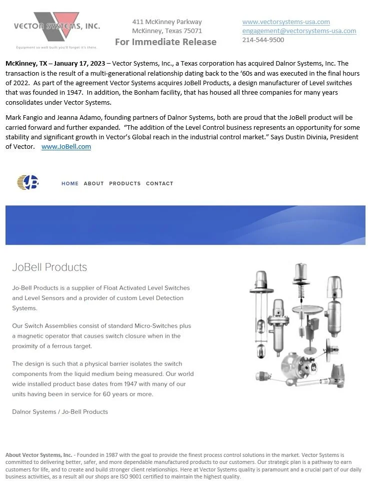 About — Jo-Bell Products