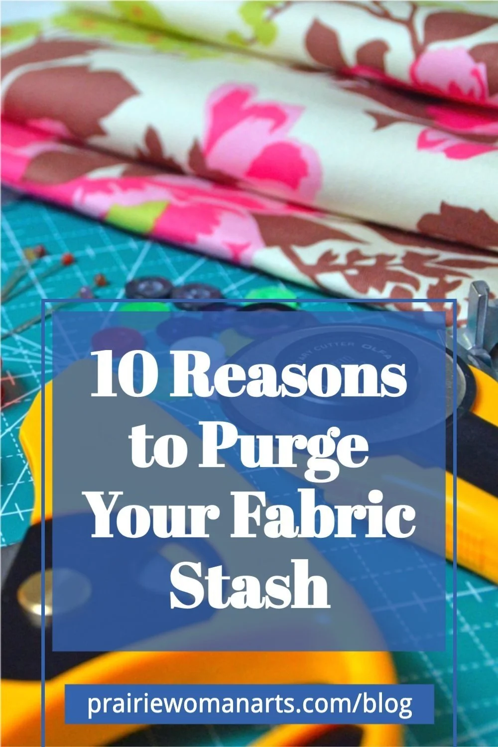 fabric and sewing tools
