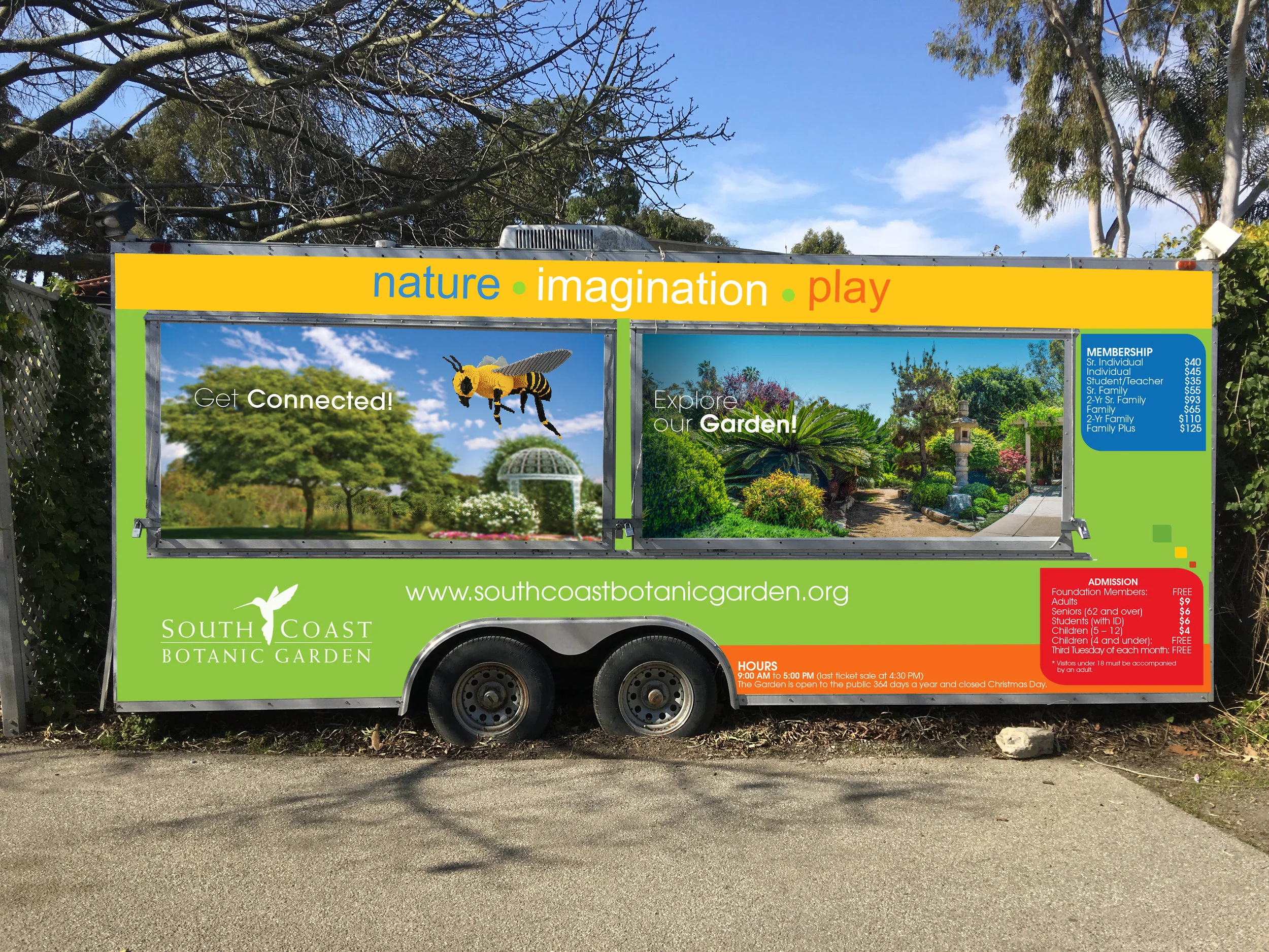 Nature Connects Bus Trailer 