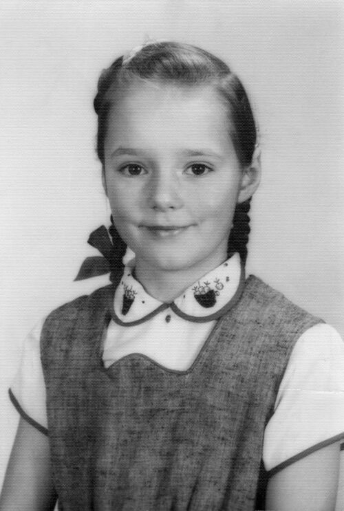 Shirley Hershey, grade three