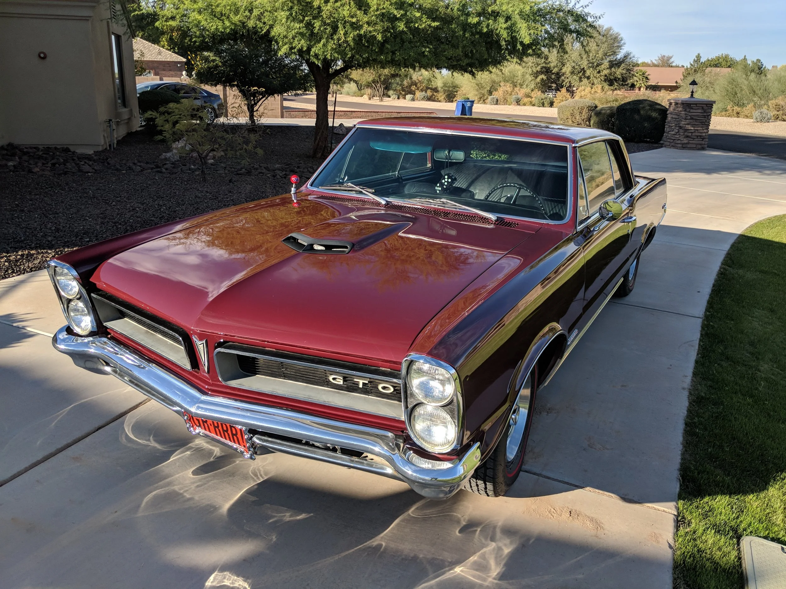SOLD to WA - 1965 Pontiac GTO #'s matching 389, 4-spd, very nice Arizona Car!