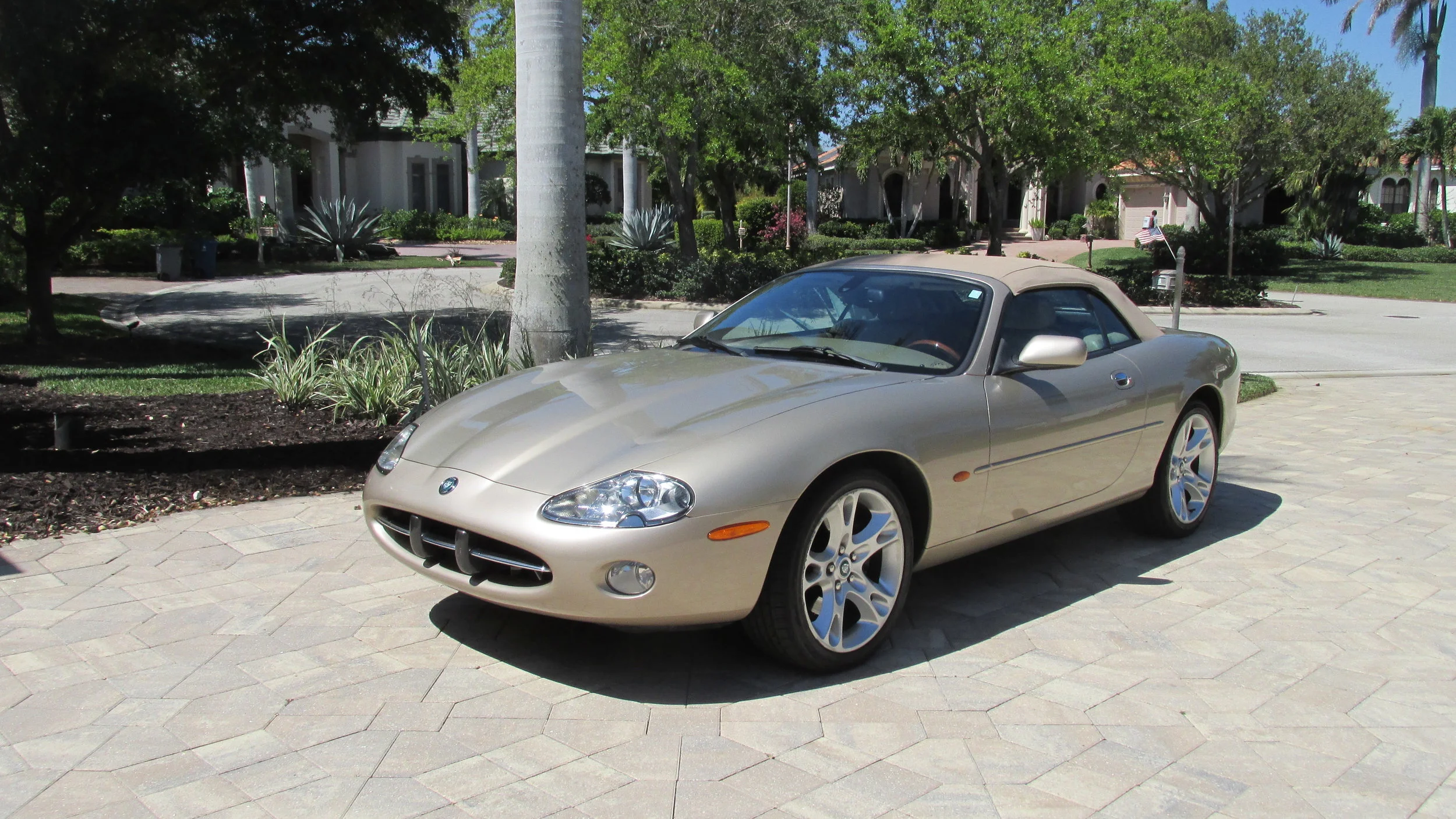 SOLD to FL - 2003 Jaguar XK-8 Convertible, FL &amp; CA owners, 81k miles - nice cruiser!