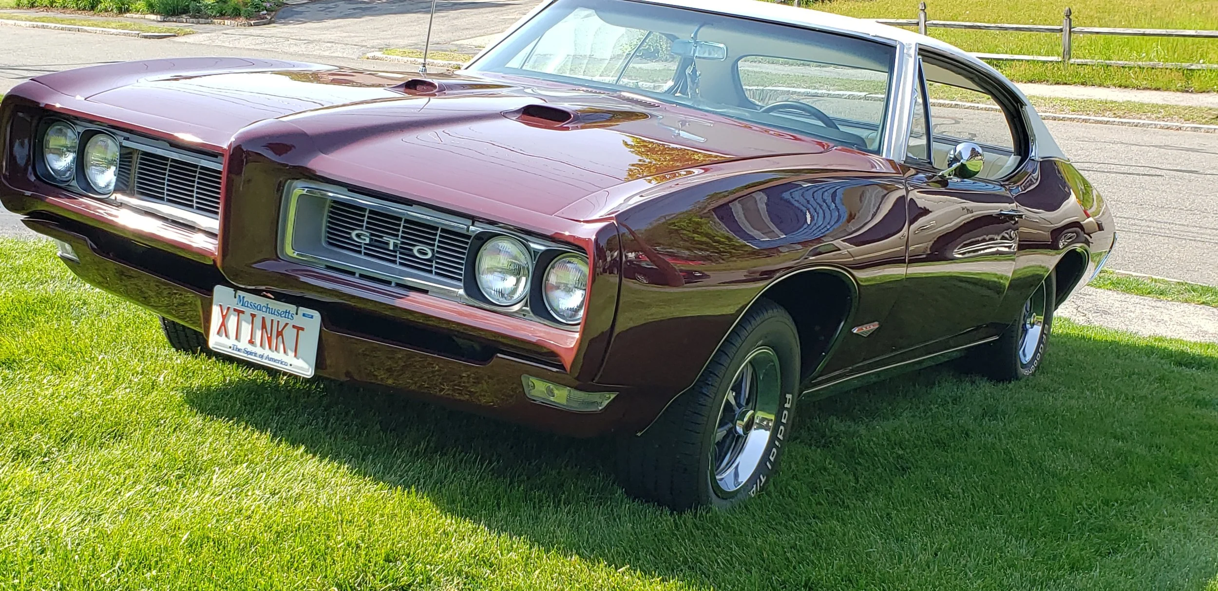 SOLD to MI - 1968 Pontiac GTO, 400, Auto, PHS Docs, West Coast Rustfree - RESTORED