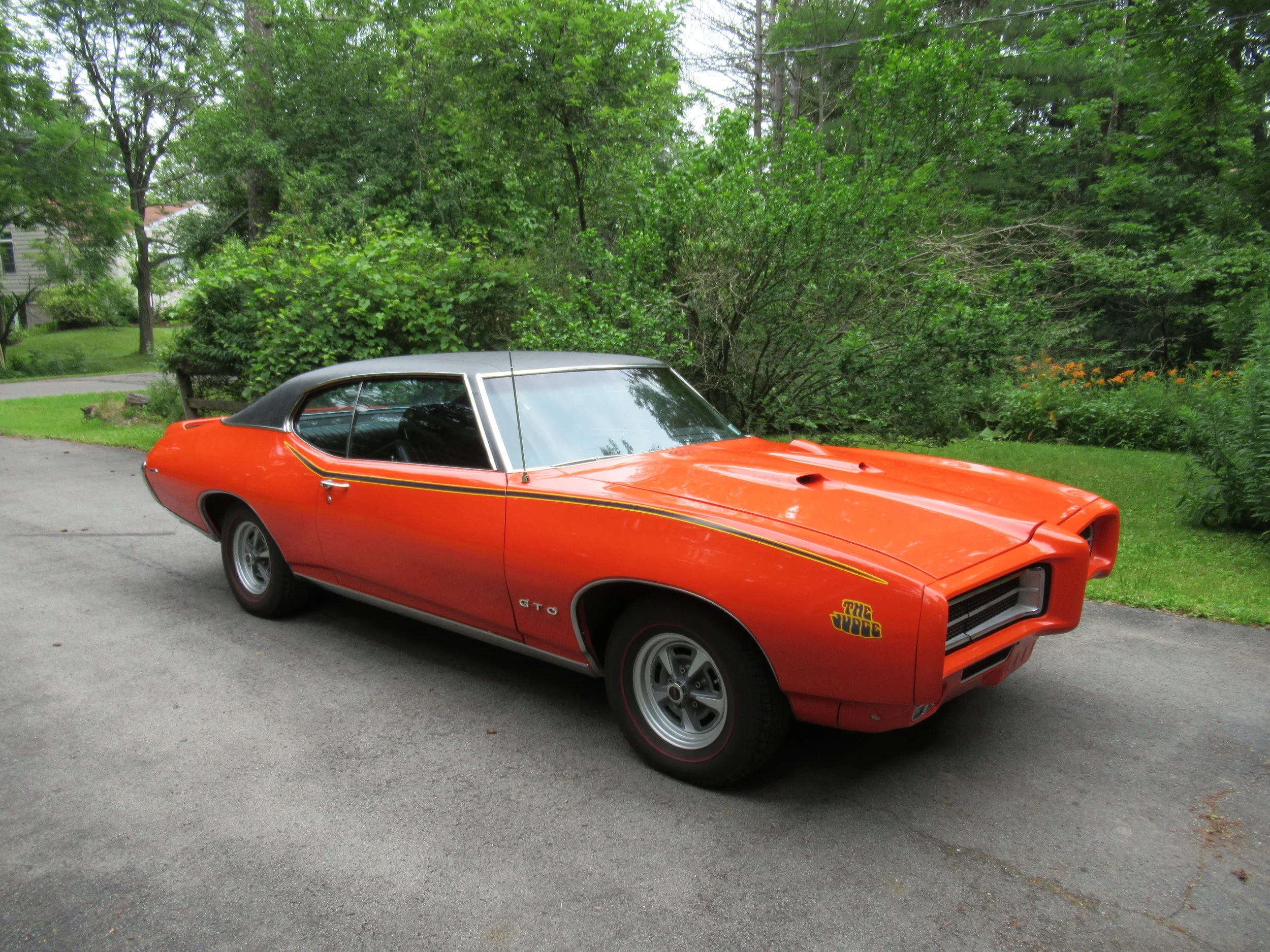SOLD to MA - 1969 Pontiac GTO Judge - #'s matching, 4-spd, Very original car with mostly original paint