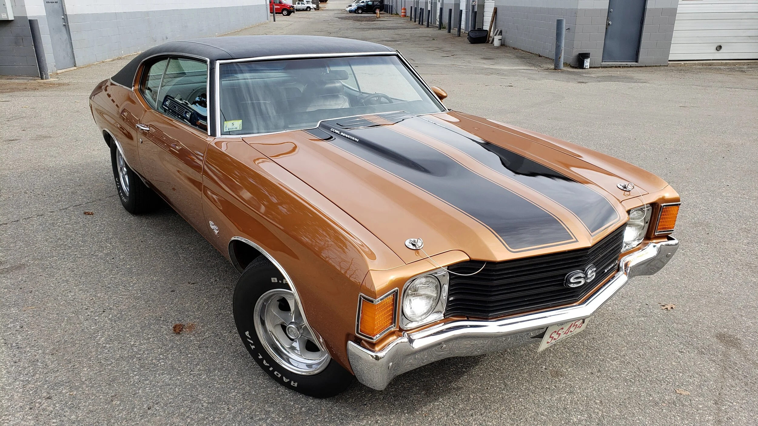SOLD to NC - 1972 Chevelle SS454, 2-owner car, #'s matching, 45k miles, paperwork!
