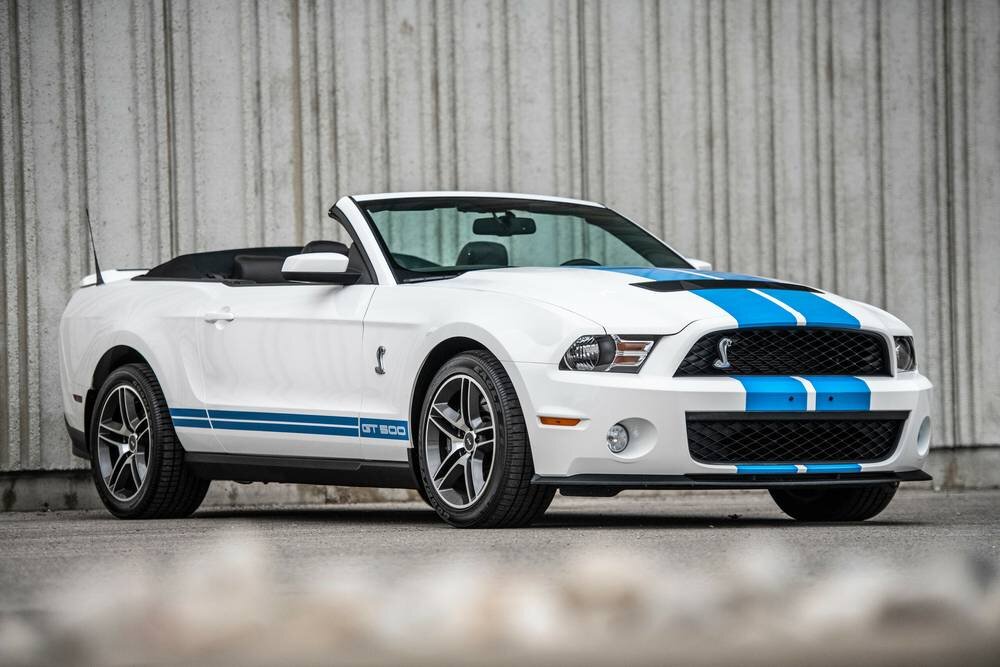 SOLD to MA - 2010 Shelby GT500 Convertible, Original Owner, 4k miles! Showroom New!