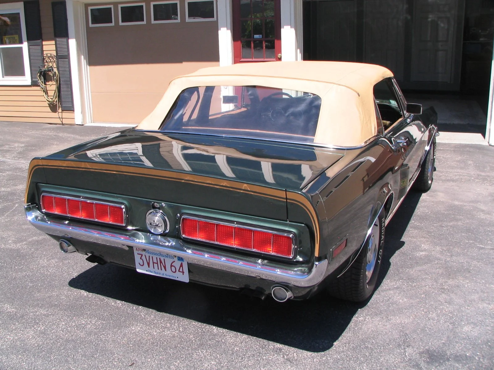 SOLD to Tennessee - 1968 Mustang Convertible - California Special Tribute - 289/4v, Auto, AC