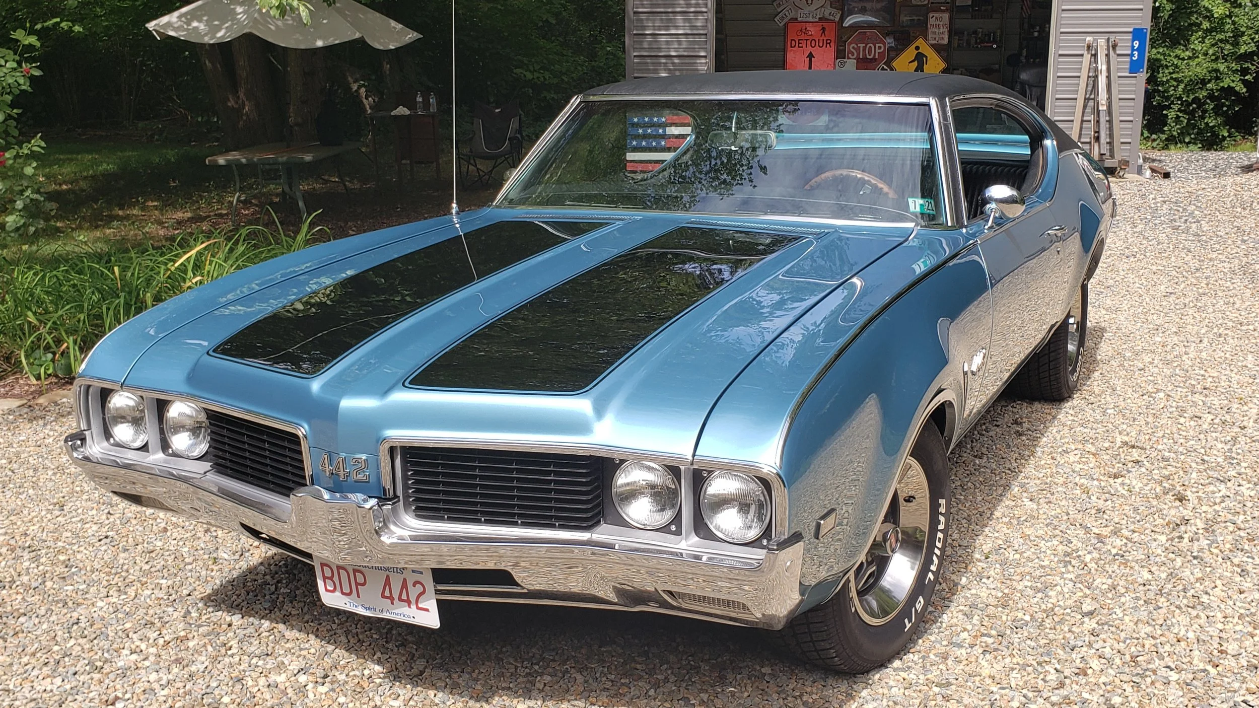 1969 Oldsmobile 442, #'s matching drive train all rebuilt, 400, Automatic, PS, PDB, A/C