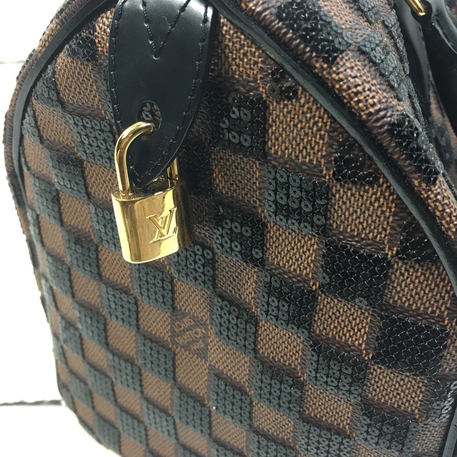 WGACA Louis Vuitton Damier Paillettes Speedy 30 - Black – Kith