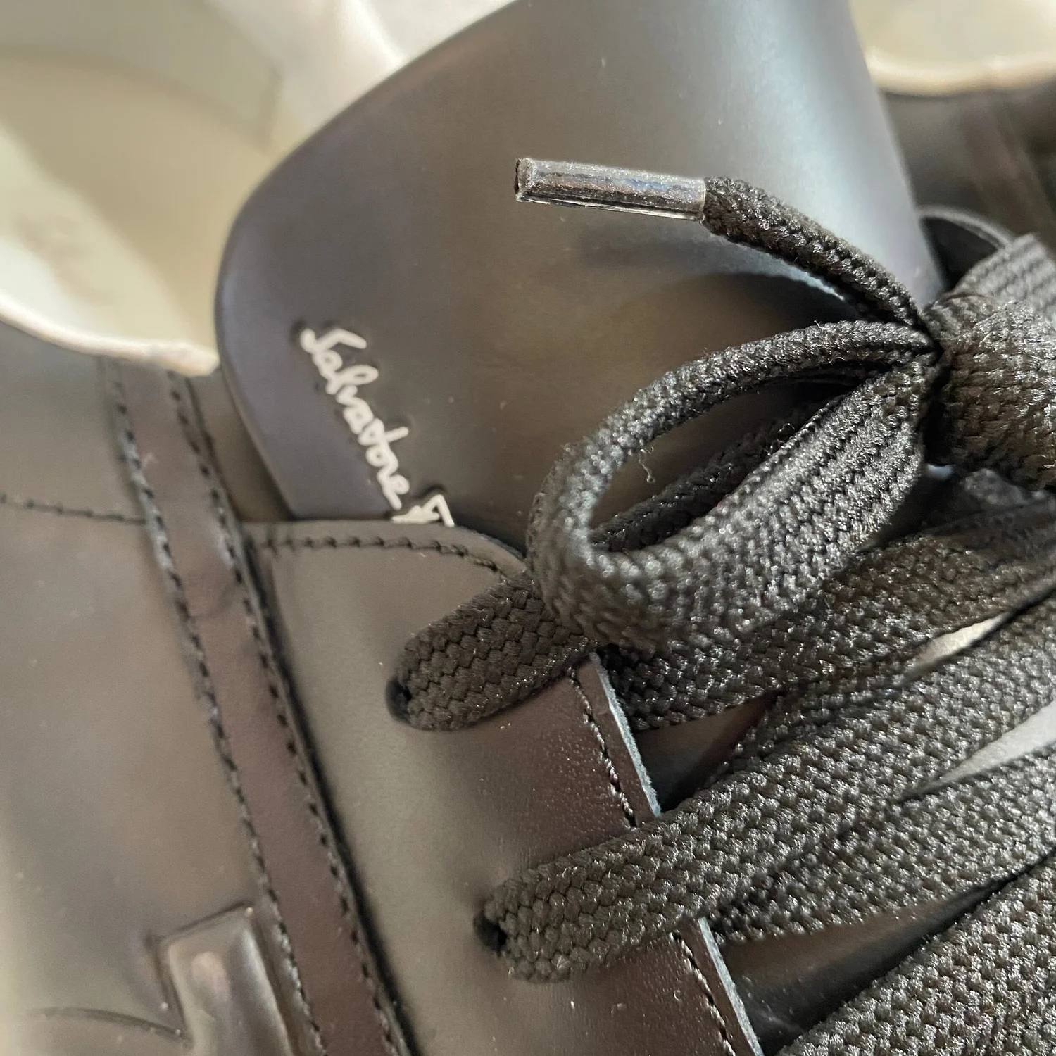 SALVATORE FERRAGAMO low top sneaker, 13 — REBOUND JUNKIE