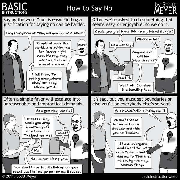 How to Say No — Basic Instructions