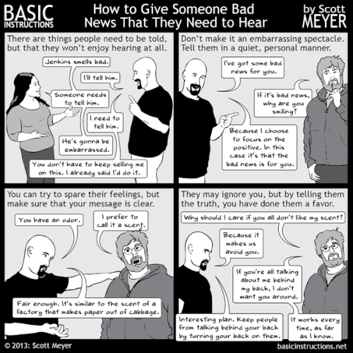 How to Give Someone Bad News That They Need to Hear — Basic Instructions