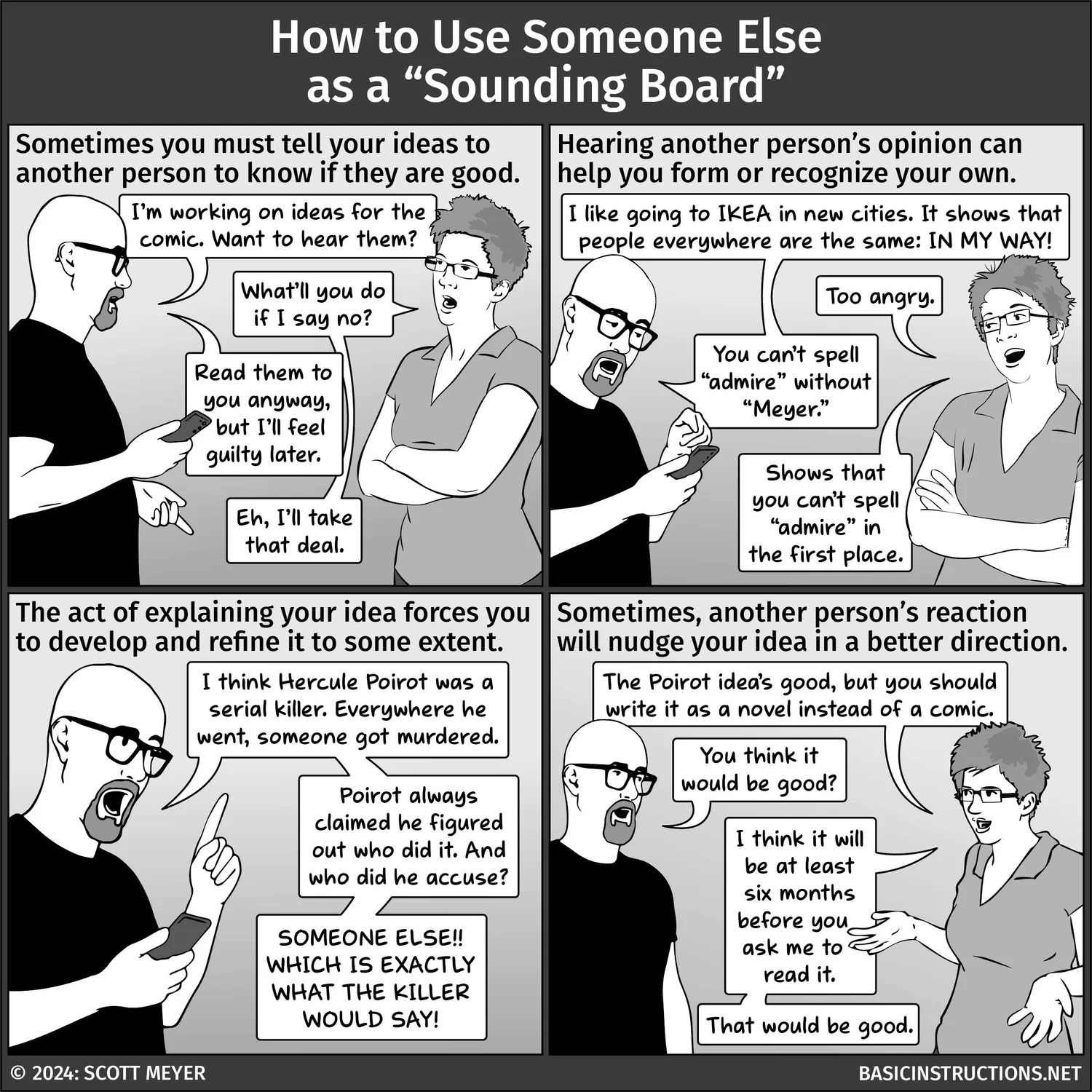 How to Use Someone Else as a “Sounding Board” — Basic Instructions