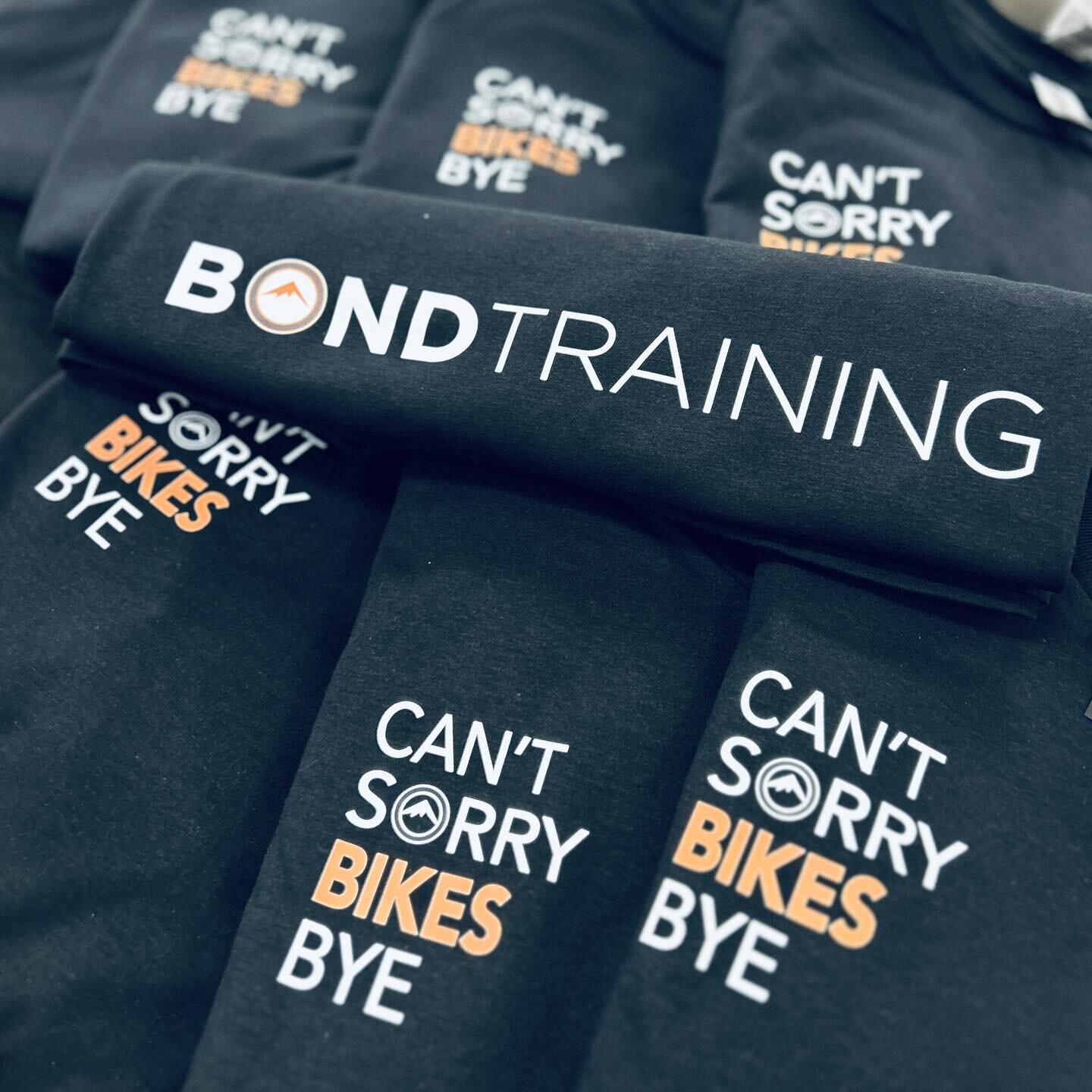 CANT SORRY BIKES BYE&hellip;&hellip;&hellip;..👋 🚲 

Will you win one of our new shirts tonight North Shore Bike Park Women&rsquo;s Wednesday Takeover ? 

See you tonight !

#bondtraining #cantsorrybikesbye