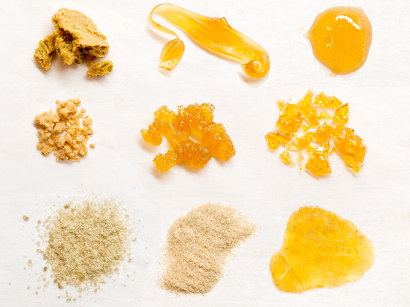 Cannabis concentrates come in many forms with differing effects and potency