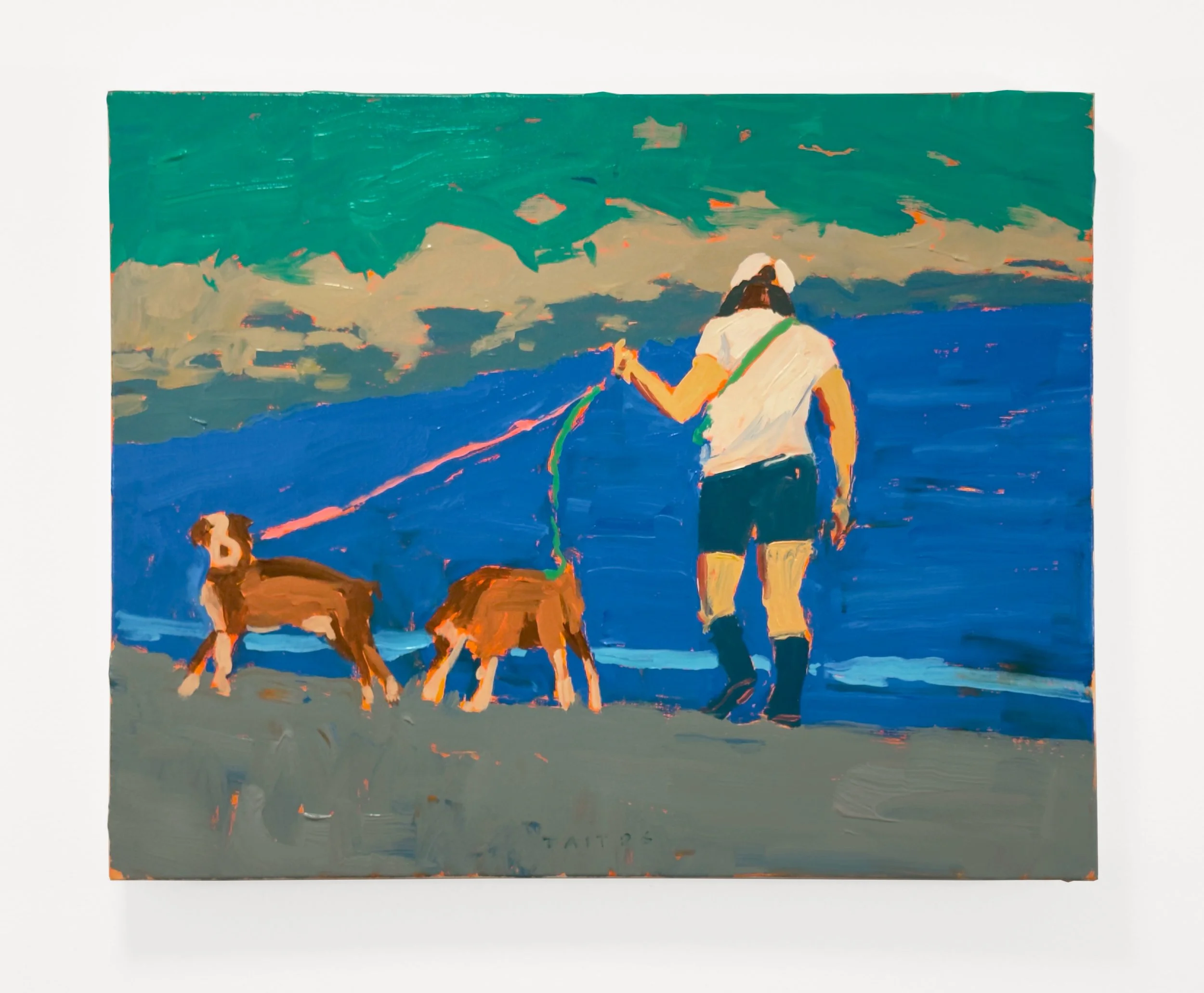 Woman-Walking-Dogs-Jamestown-painting-Tim-Tait-2026.jpg