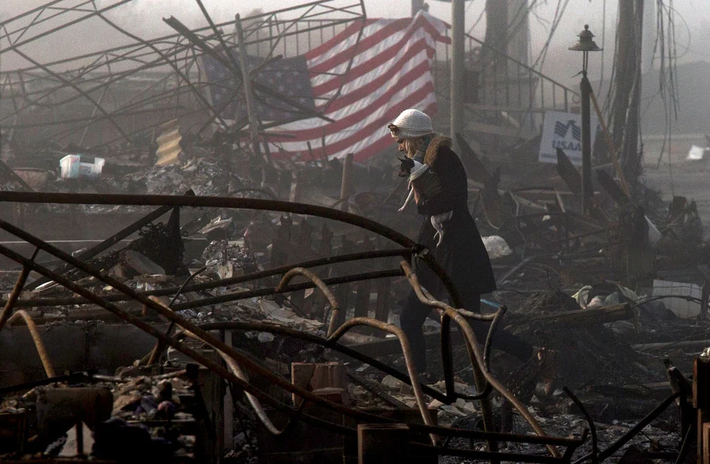 Cold, Dark and Damp, Pockets of Misery Persist 2 Weeks Later New York Times