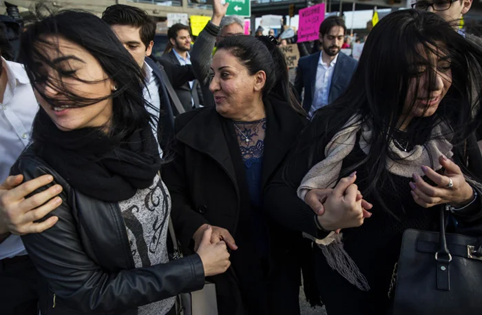 Disorder at Airports as Travelers Are Detained Without Lawyers  New York Times