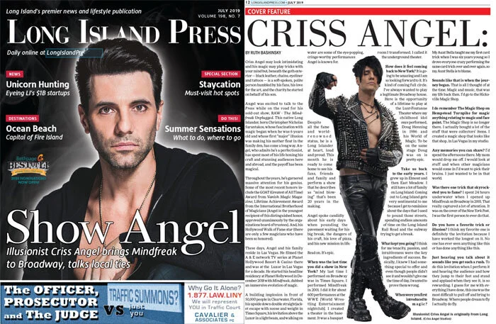 Cover Story: Snow Angel Long Island Press