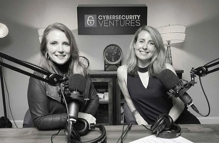 Two Moms Phishing And Goofing Off In Cybercrime Magazine’s Studio Cybercrime Magazine