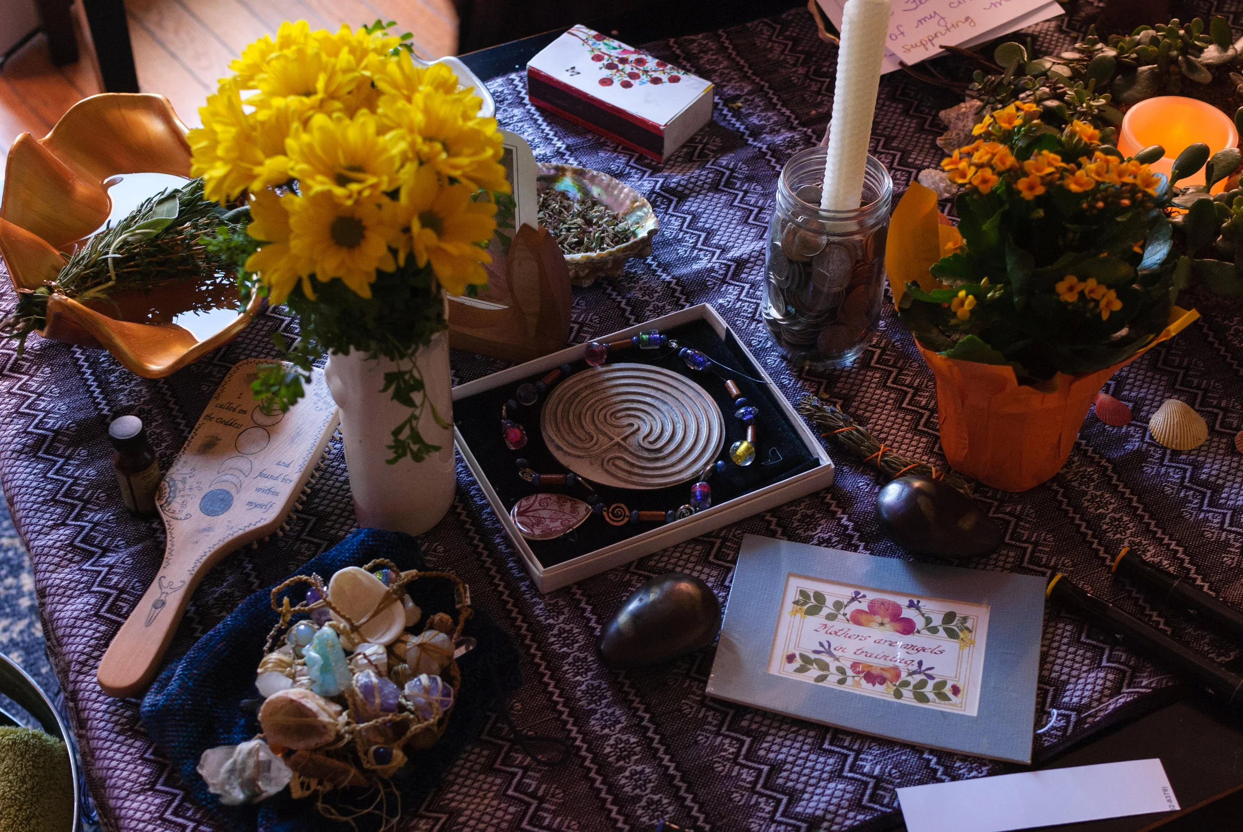 My doula, Zoe Krylova, took these gorgeous photos at my mother blessing.