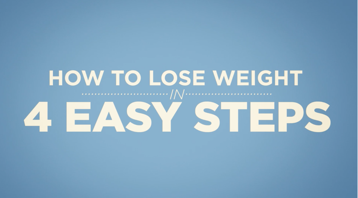 How To Lose Weight in 4 Easy Steps [Vimeo staff pick]