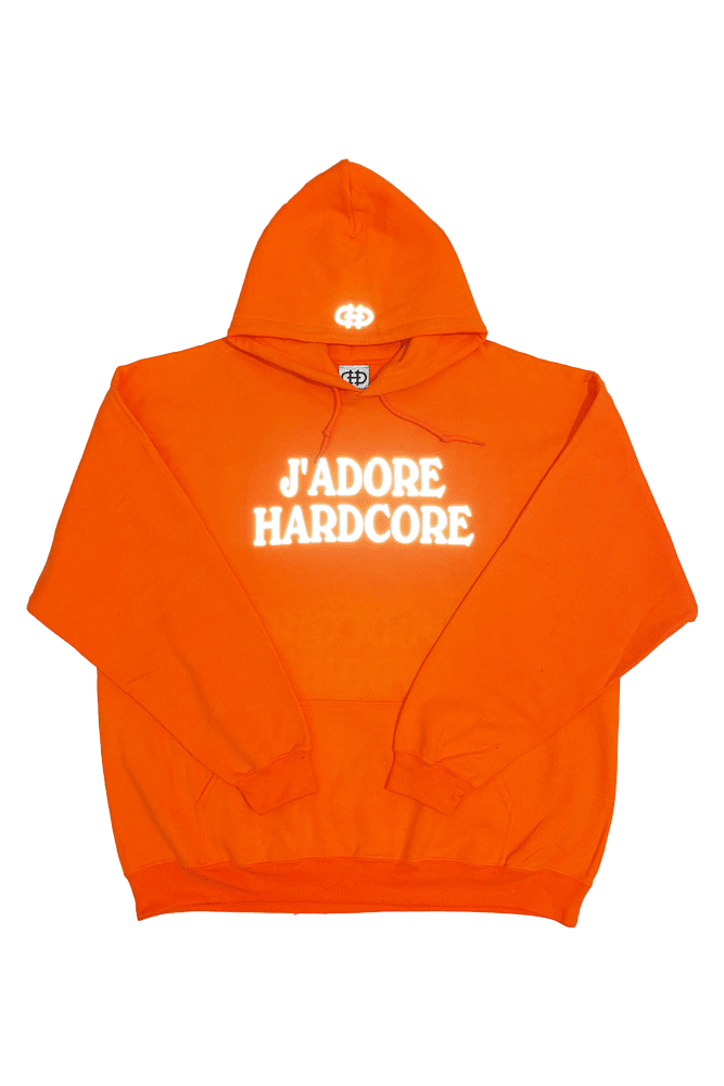 ENHANCED J'ADORE HARDCORE REFLECTIVE HOODIE - LIMITED COLOUR EDITION