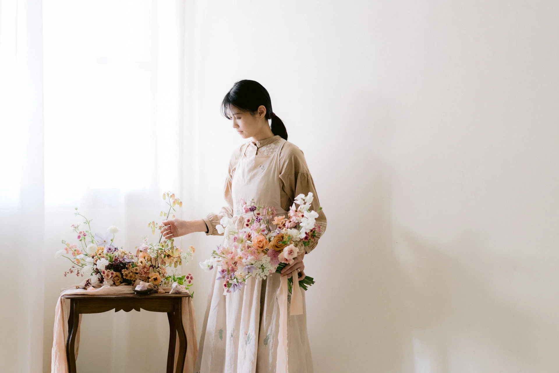 Vine flower atelier 花藝師形象