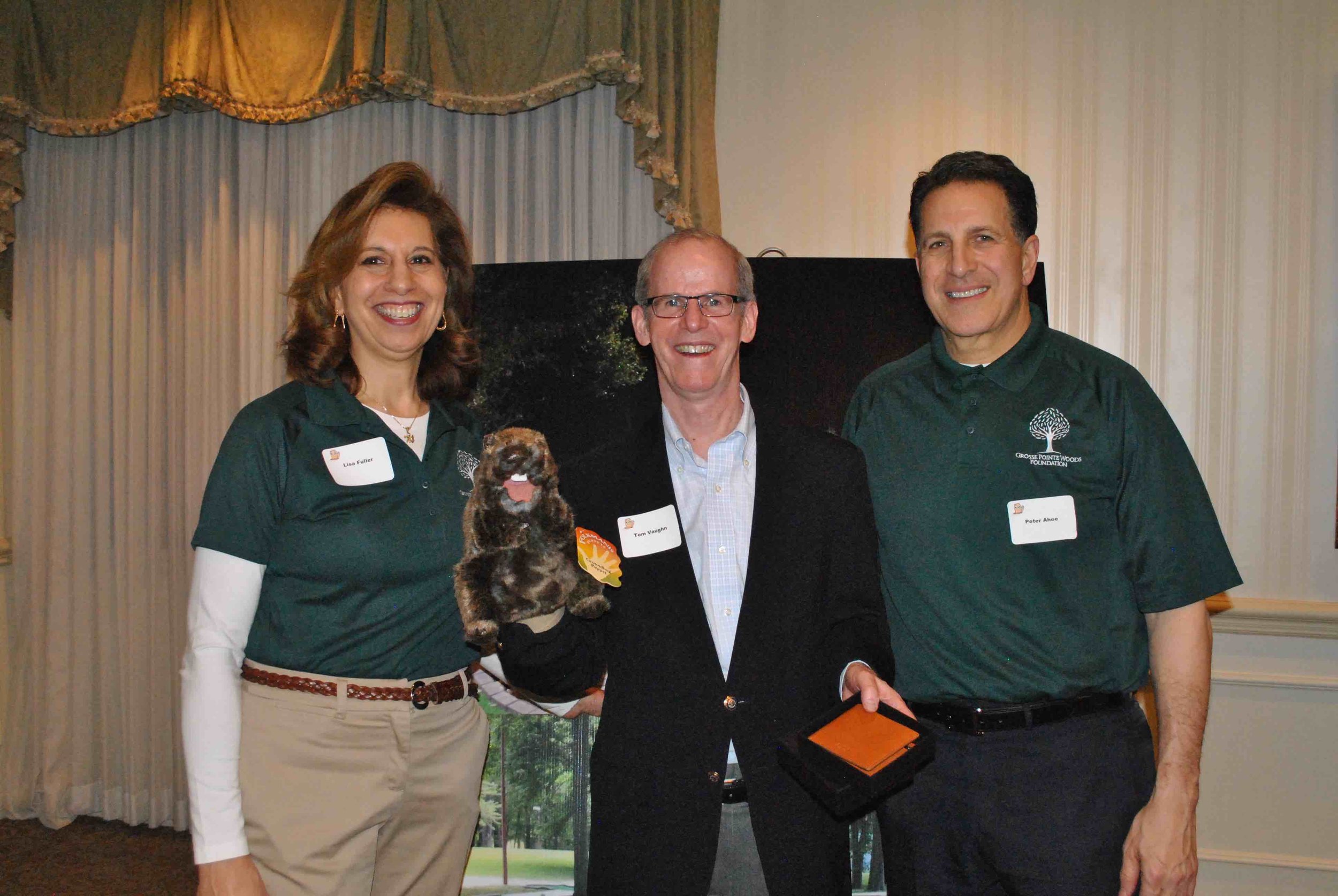Lisa Fuller, Tom Vaughn and Peter Ahee