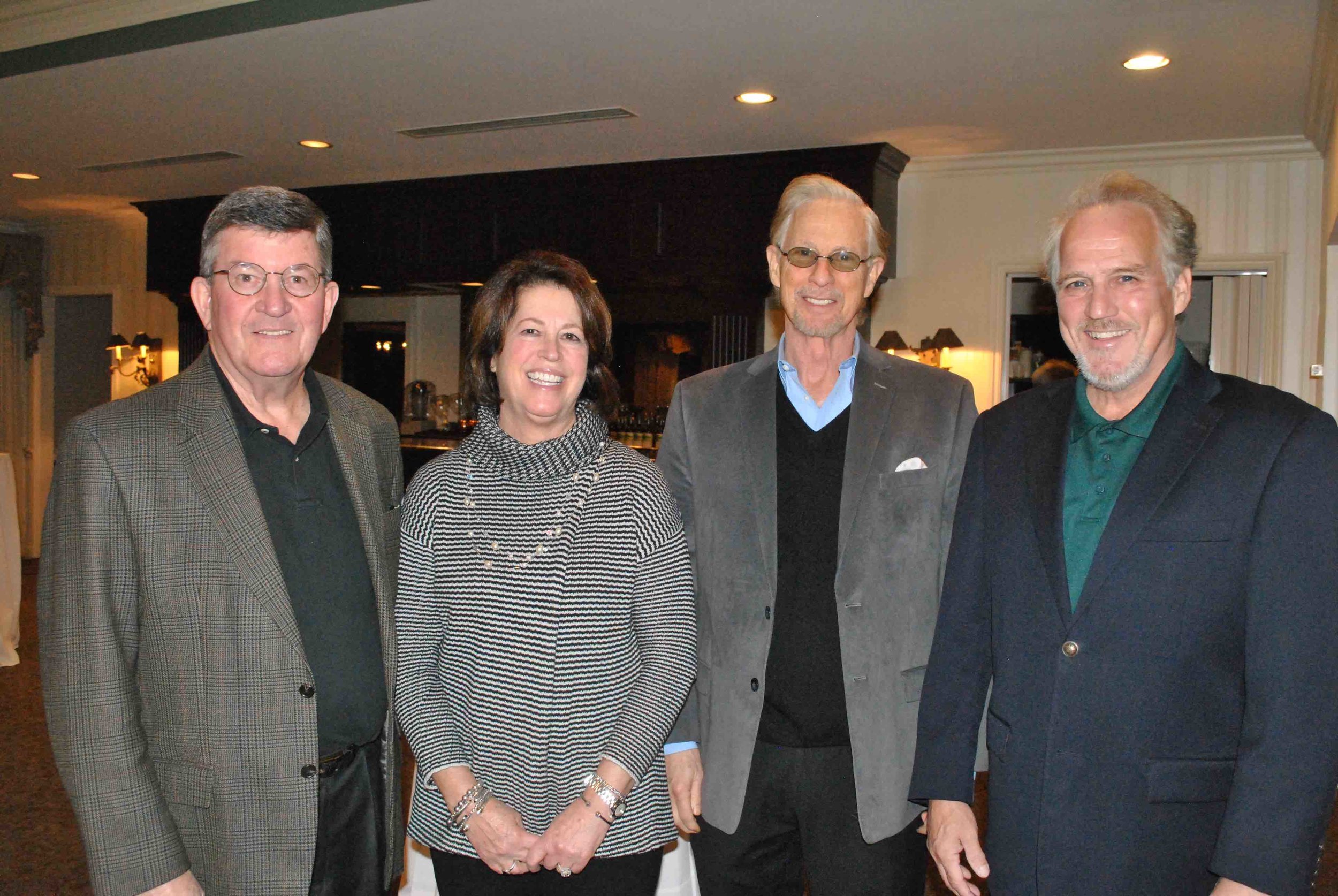 Peter and Louise Blake and Brian Fossee and Mark Fossee