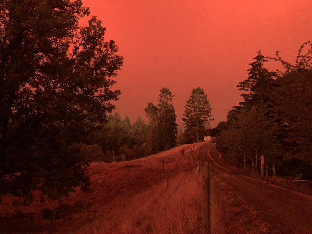  2020 Fire Season Seen From the Willamette Valley 