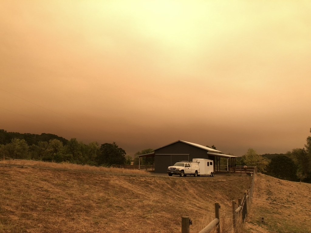  2020 Fire Season seen from the Willamette Valley 