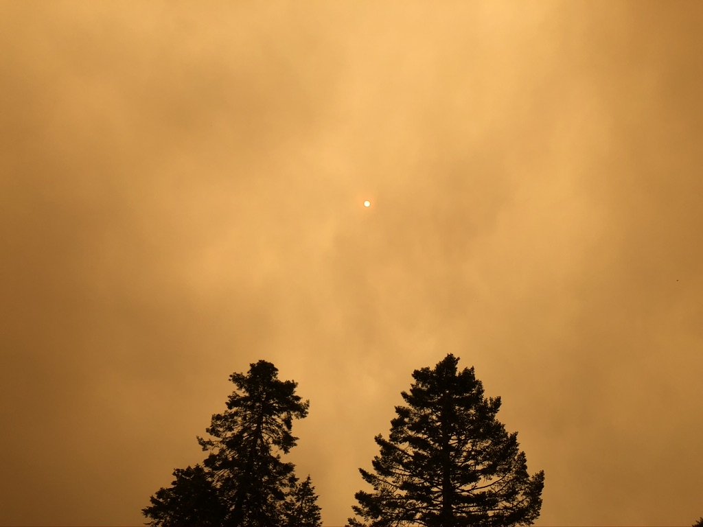  2020 Fire Season Seen From the Willamette Valley 