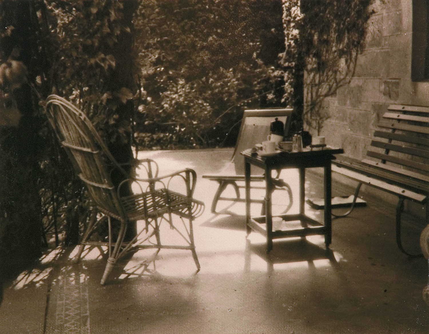  P H Williams, Australia, 1881 ‑ 1934,&nbsp; The guests have departed ,&nbsp;c.1926, Adelaide, toned gelatin‑silver photograph, 15.6 x 20.1 cm (image). Purchased 1926, Art Gallery of South Australia, Adelaide. 2611Ph2 