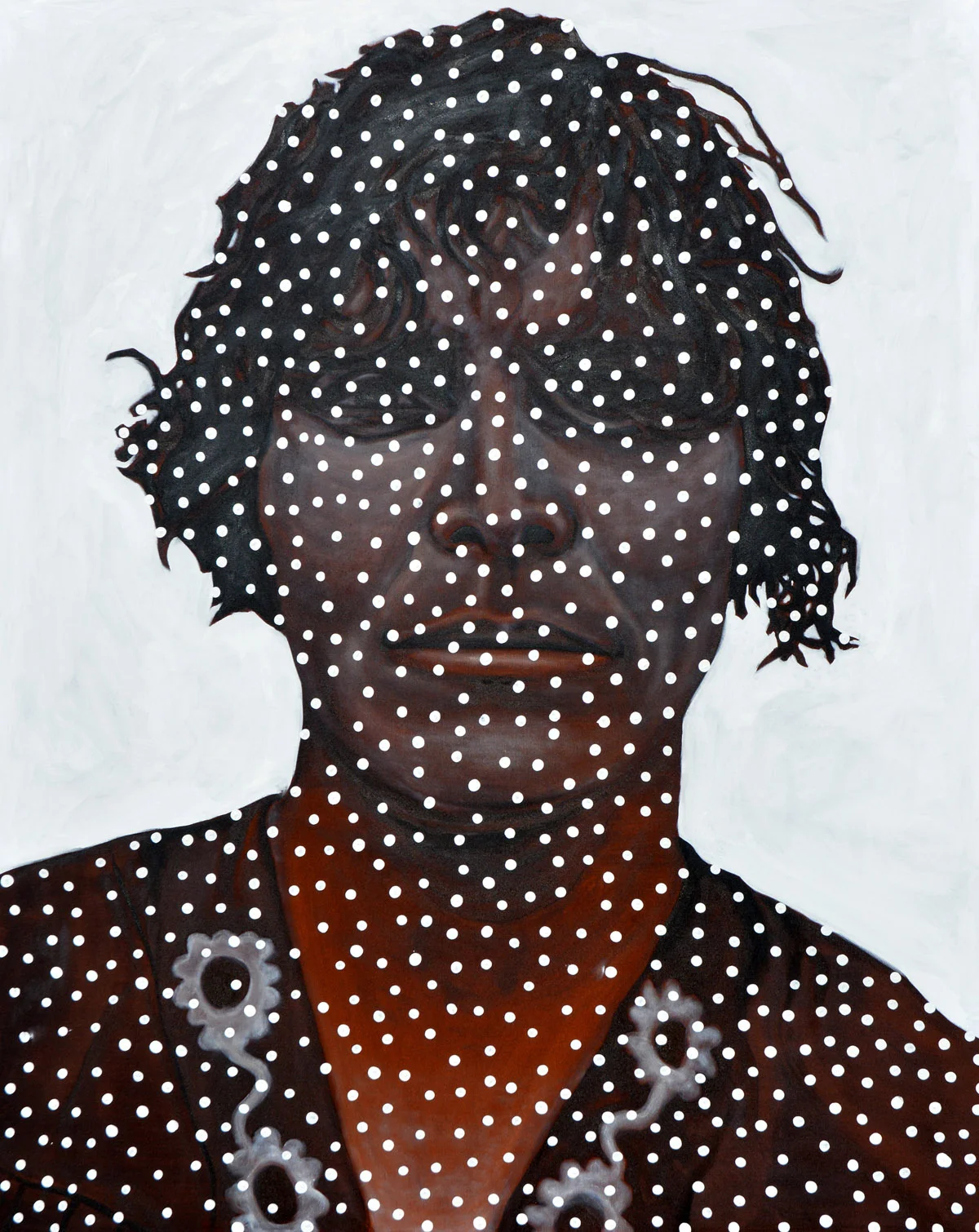   Greatgrandmother , Damien Shen, 2017, acrylic on canvas, 153x122cm. Photo courtesy of the artist 