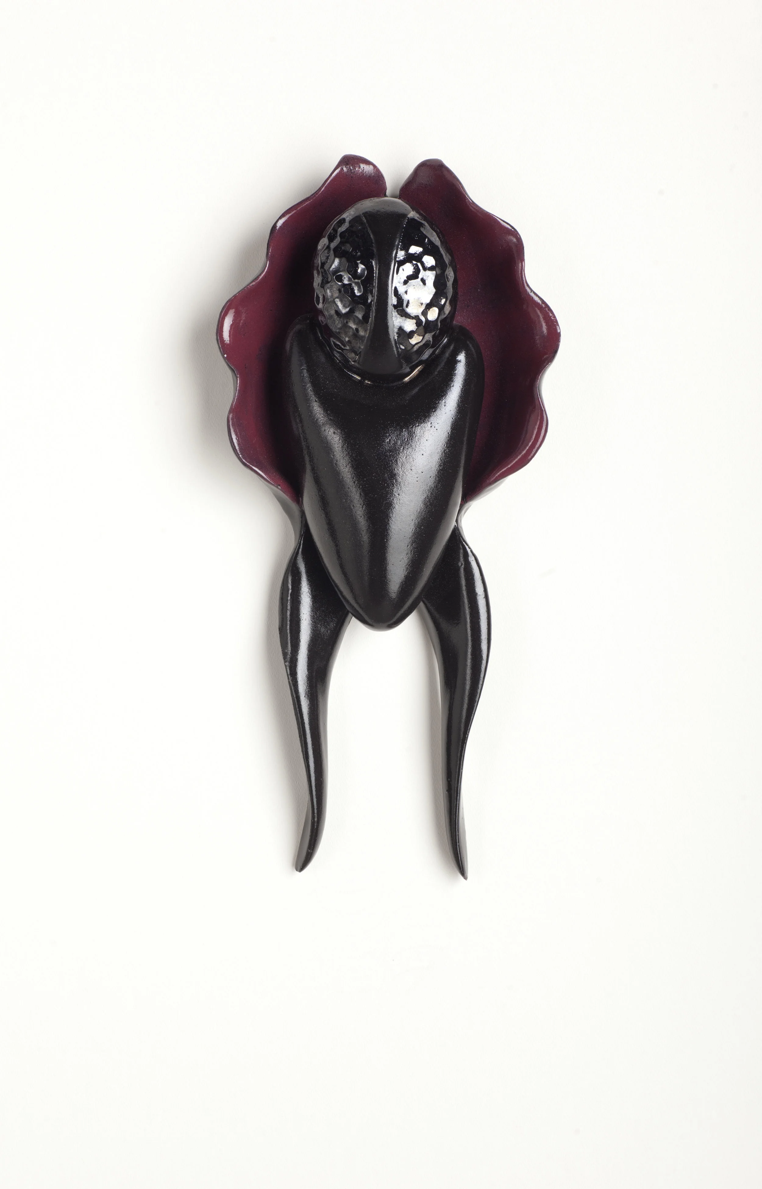  Angela Valamanesh,&nbsp; Insect / Orchid 13,&nbsp;  2017, ceramic, 32 x 14.5 x 6cm 