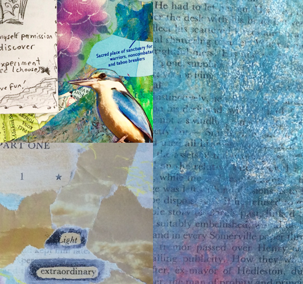 Altered Book Art Journal Workshop with Janet Gallagher