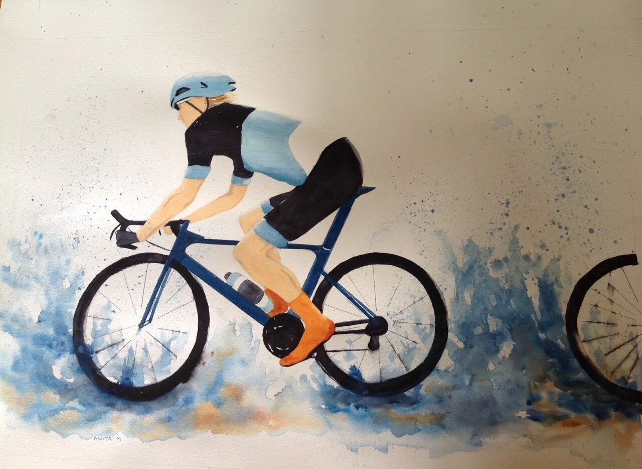 Anita Millsteed,  Make a Splash , 2019, acrylic on canvas, 66 x 88cm