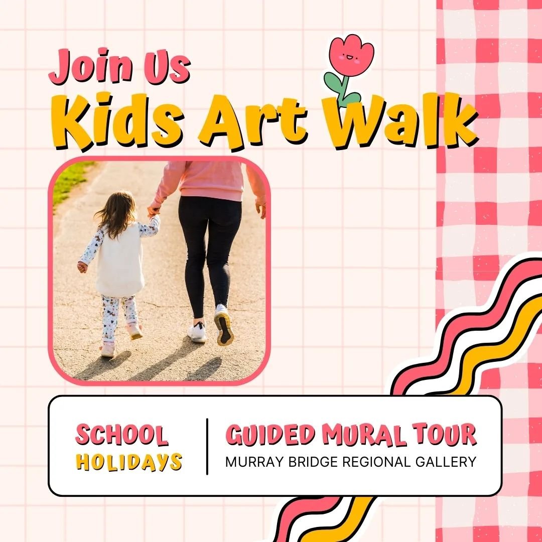 Looking for something to do these school holidays? Join us for a Kids Art Walk 👣 

Learn about the town's 5 new murals and the artists who painted them.

Three sessions remaining:
- Thursday 16 April 2-3pm
- Monday 22 April: 1-2pm
- Wednesday 24 Apr