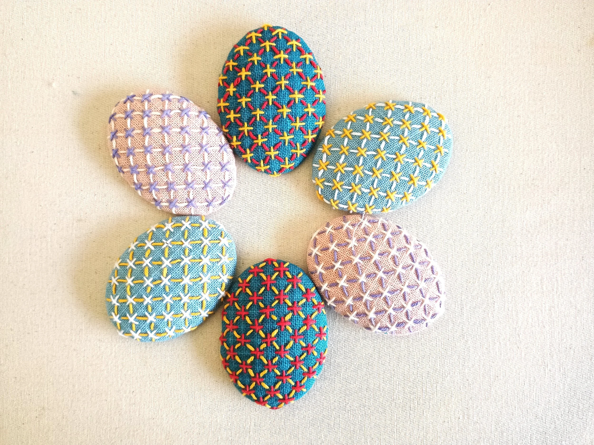 Sashiko Brooch Workshop with Jun Brealey